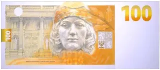 Czech Republic 100 Kroner, 2019 reverse